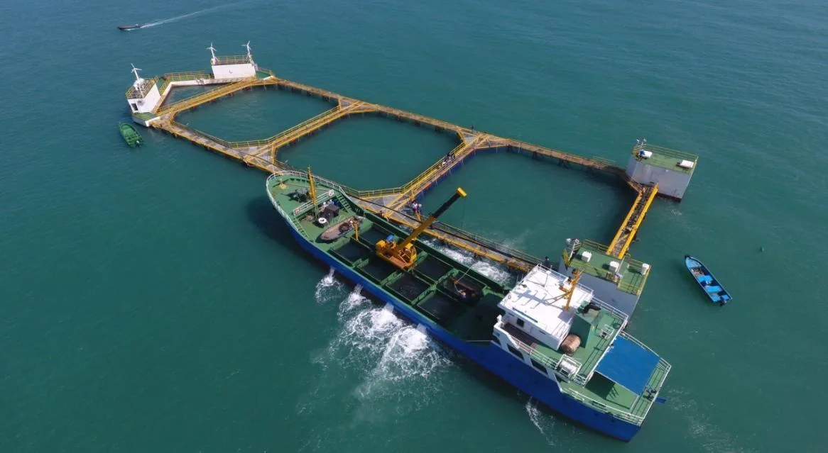 Marine aquaculture structure